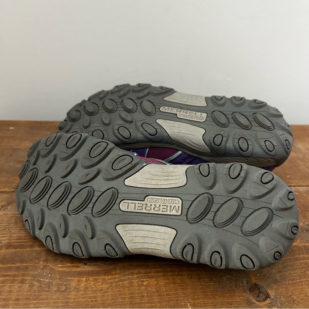 Merrell Kids Purple Pink Outdoor Sandals Size 4 - Picture 4 of 5